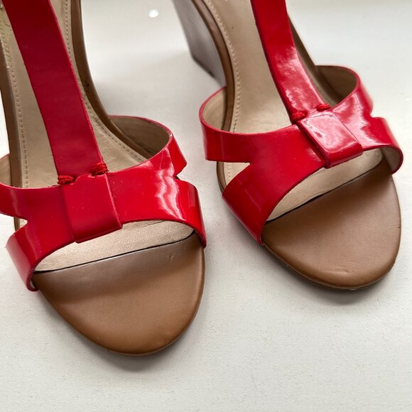 Marc Fisher Bulan Brown Multi Leather Heels Size 9.5 M With Box - Picture 5 of 12